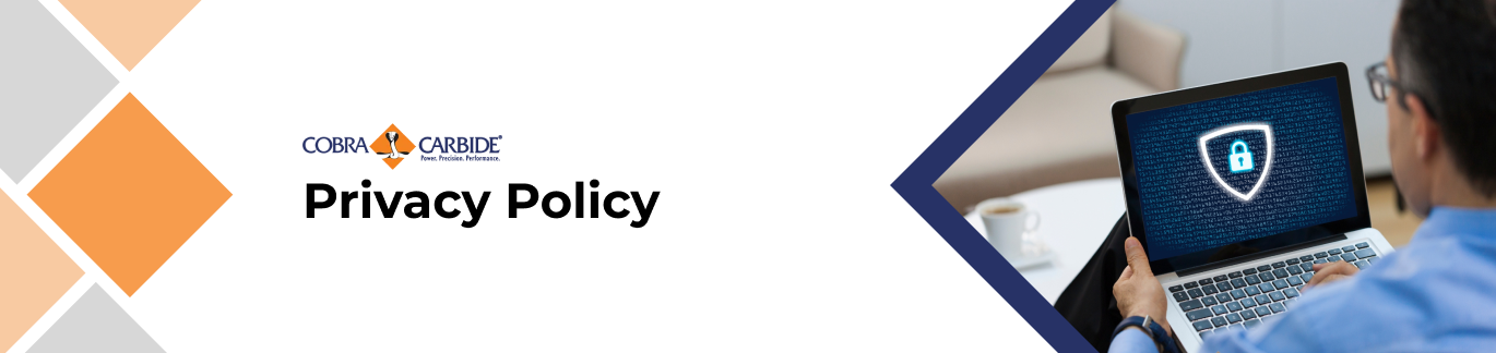Privacy policy page banner